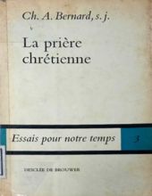 LA PRIÈRE CHRÉTIENNE